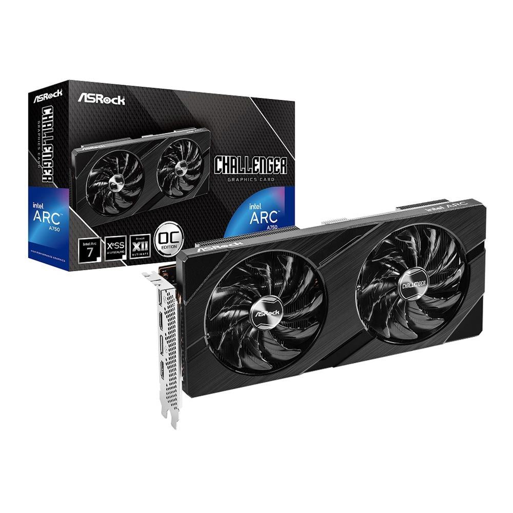 ASRock Phantom Gaming Intel Arc A770 D 8GB OC GDDR6