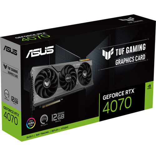 Asus TUF NVIDIA GeForce RTX 4070 12GB GDDR6X Graphics Card – CORGITECH