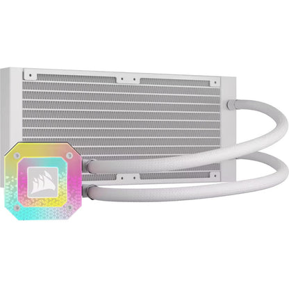 CORSAIR iCUE H100i ELITE CAPELLIX XT Liquid CPU Cooler, White