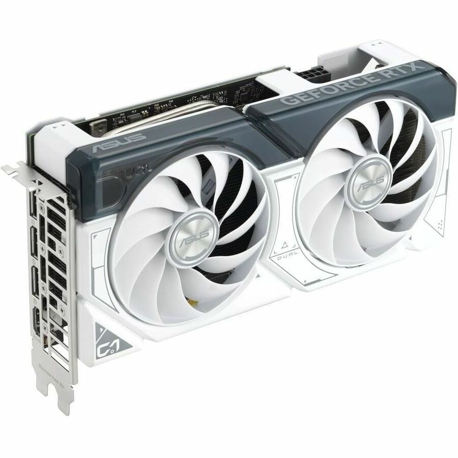 ASUS Dual GeForce RTX 4060 Ti White OC Edition 8GB GDDR6 Graphics Card