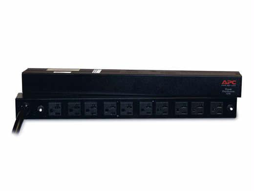 Apc By Schneider Electric Ap9560 - Power Distribution Unit - 1u - 120 V - Nema L5-30p - 10 Nema 5-20r - Bl