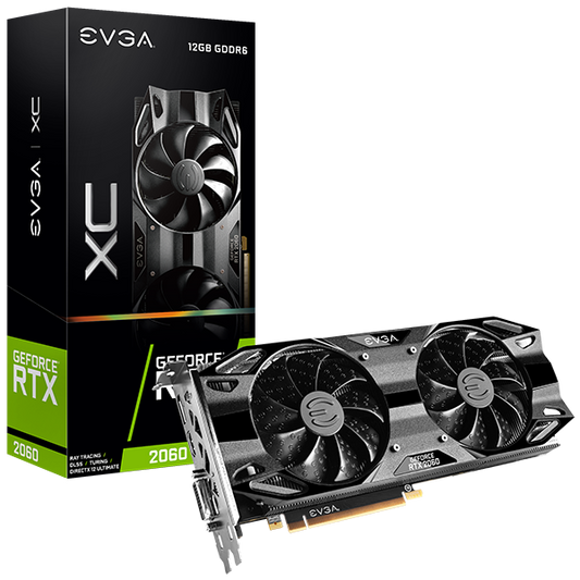 EVGA NVIDIA GeForce RTX 2060 XC GAMING 12GB GDDR6 EVGA