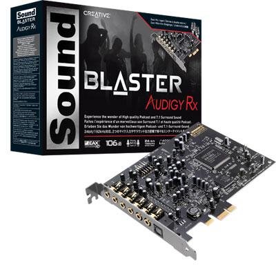 Creative Labs Sound Blaster Audigy Rx PCIe Sound Card