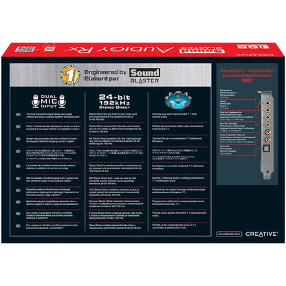 Creative Labs Sound Blaster Audigy Rx PCIe Sound Card