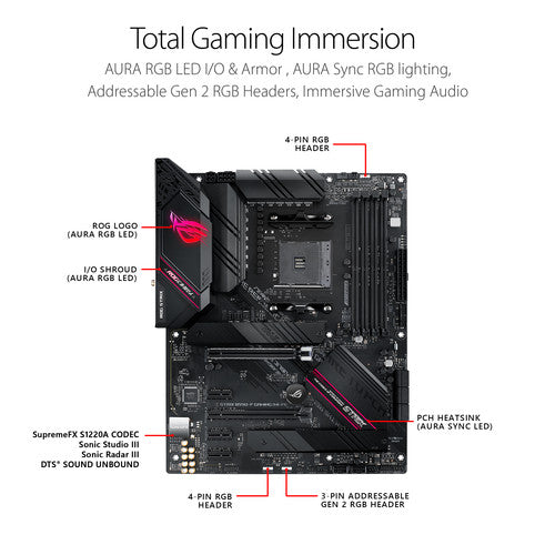 Asus Republic of Gamers STRIX B550-F Gaming AM4 ATX Motherboard