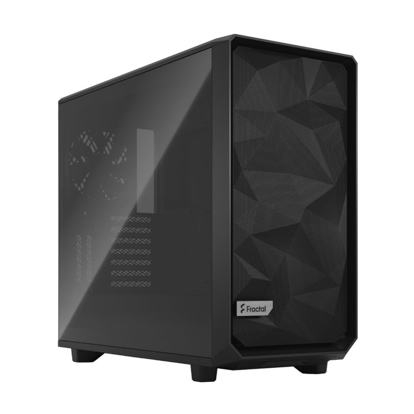 Fractal Design Meshify 2 Black Tempered Glass Light Tint Case