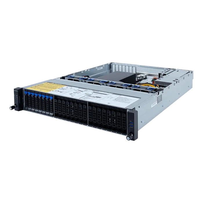 Gigabyte Ampere Altra 2U UP ARM 8x2.5" SAS-SATA hot-swappable 2x800W Server R272-P30