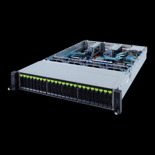 Gigabyte R282-NO0 2U 24Bay DP C621A 2xS4189 24x2.5"-2x2.5"HS 1600W Server