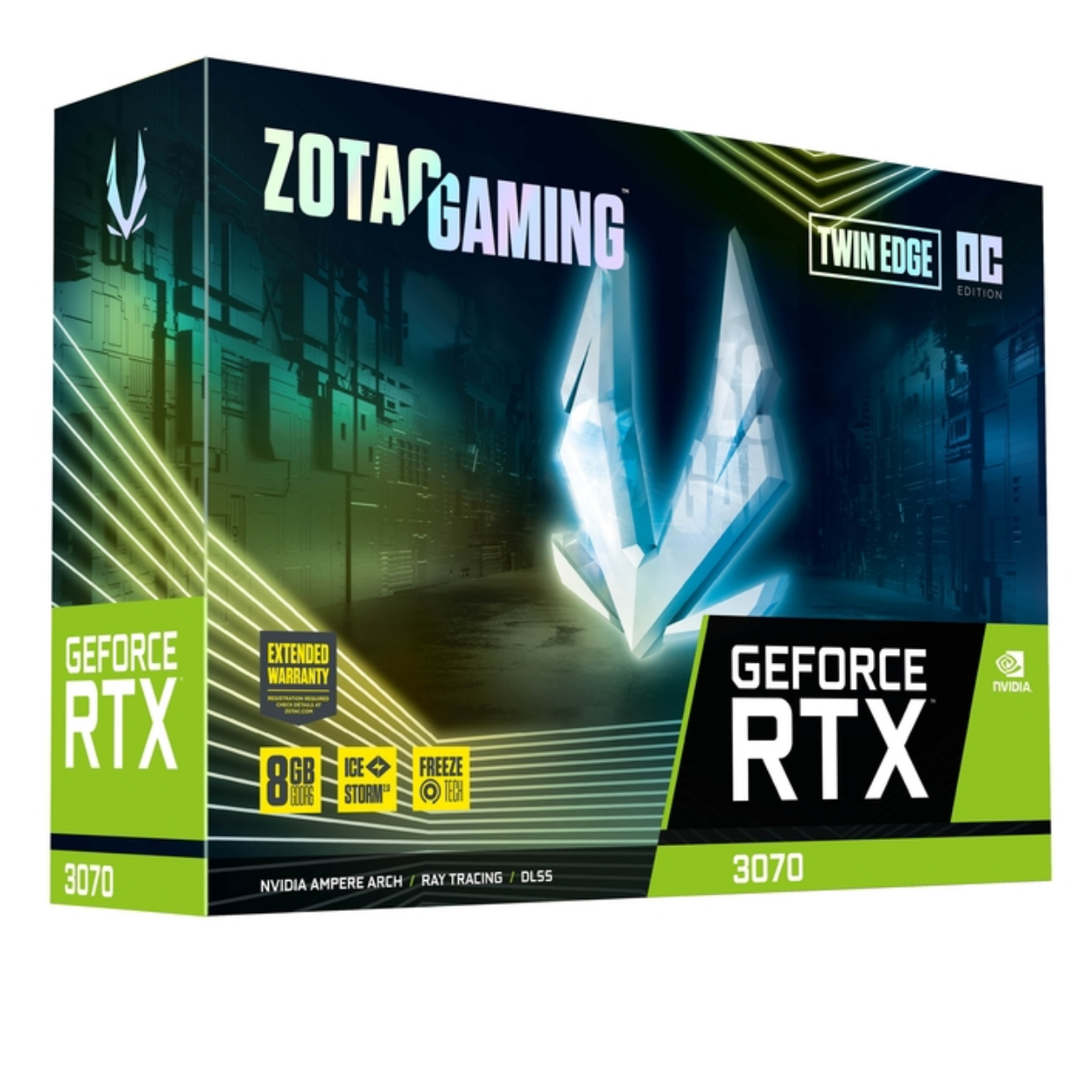 ZOTAC NVIDIA GeForce RTX 3070 Twin Edge OC 8GB GDDR6 Graphics Card