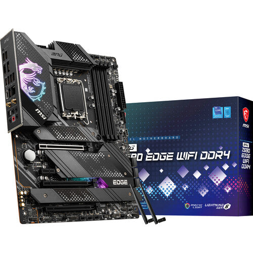 MSI MPG Z690 EDGE WIFI DDR4 LGA 1700 ATX Motherboard