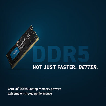 Crucial 32GB DDR5 4800 MHz SO-DIMM Memory Kit (2 x 16GB)