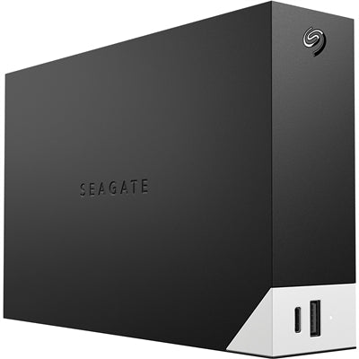 Seagate 12TB One Touch Desktop External Drive with Built-In Hub (Black)