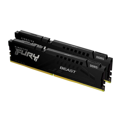 Kingston FURY Beast Black 16GB 5200MHz DDR5 CL40 DIMM (2x8GB) Memory Kit