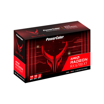 PowerColor AMD Radeon RX 6700 XT Red Devil Triple-Fan 12GB GDDR6 Graphics Card
