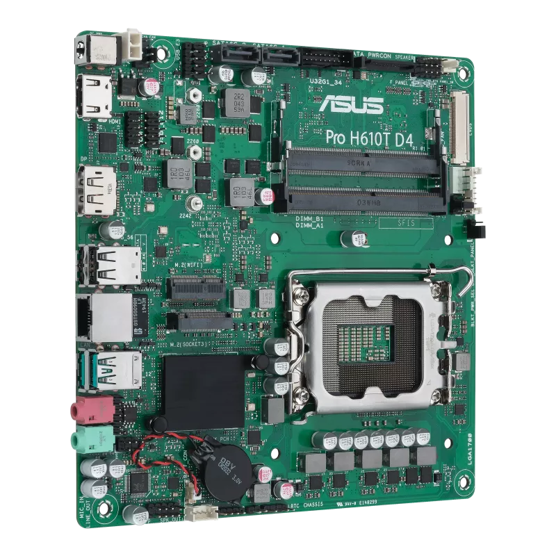 Asus PRO H610T D4 CSM Motherboard