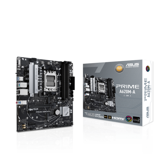 Asus PRIME A620M-A-CSM AM5 Desktop Motherboard